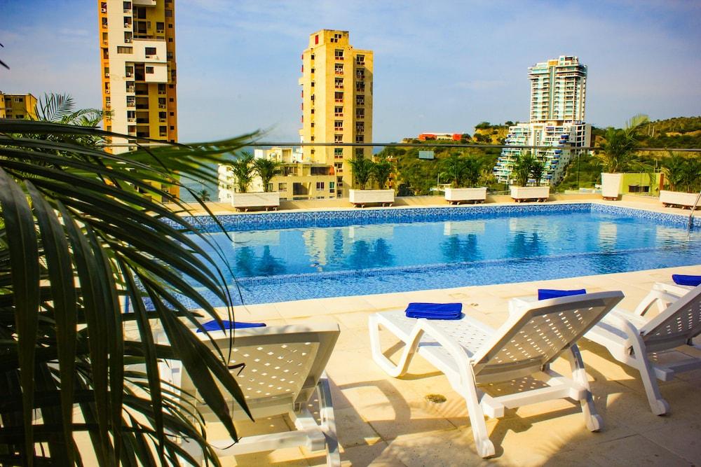 Hotel Tayrona Del Mar ซันตามาร์ตา ภายนอก รูปภาพ