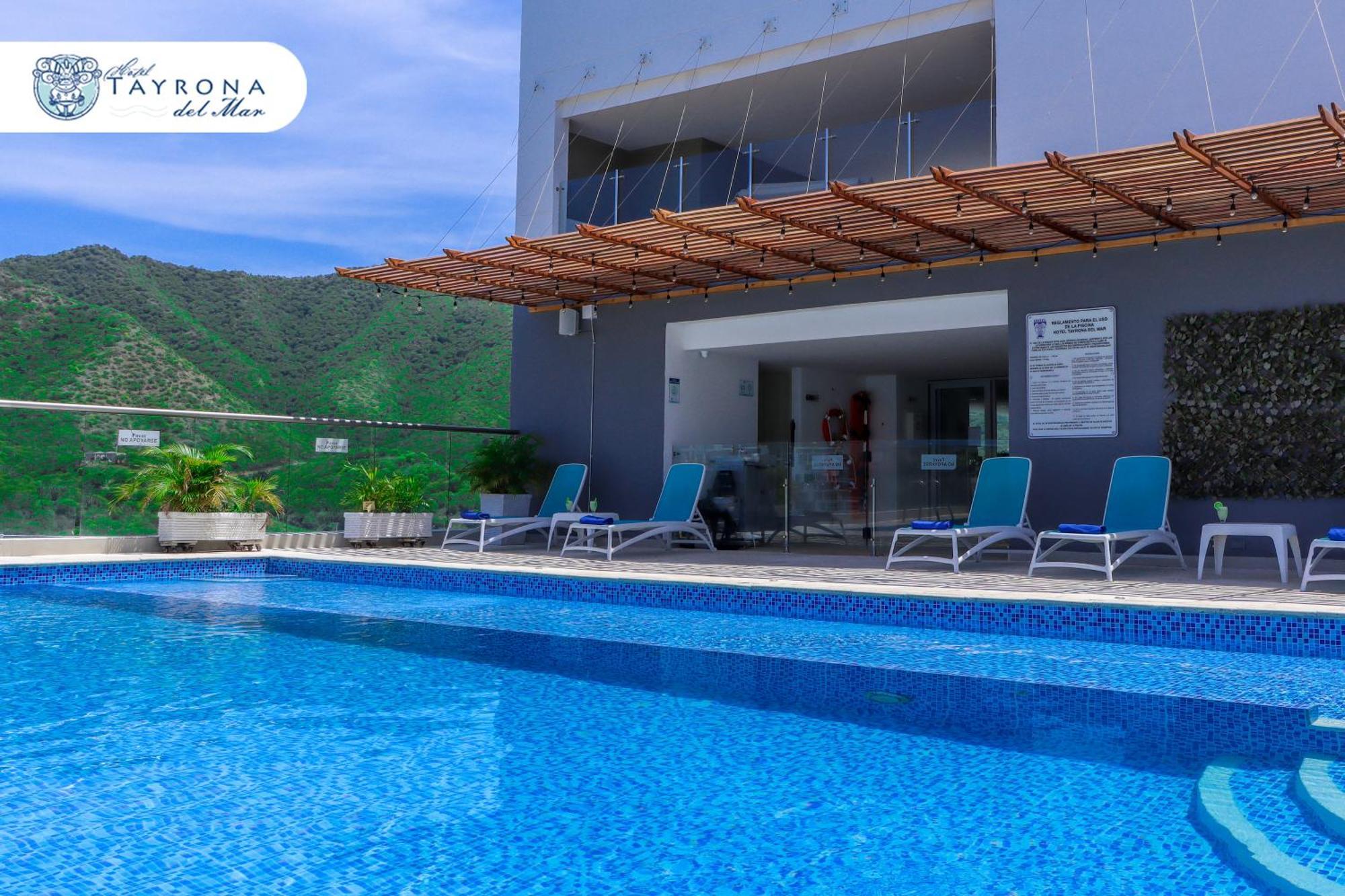 Hotel Tayrona Del Mar ซันตามาร์ตา ภายนอก รูปภาพ