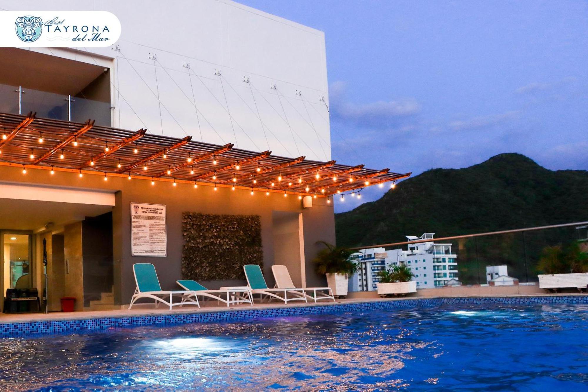 Hotel Tayrona Del Mar ซันตามาร์ตา ภายนอก รูปภาพ